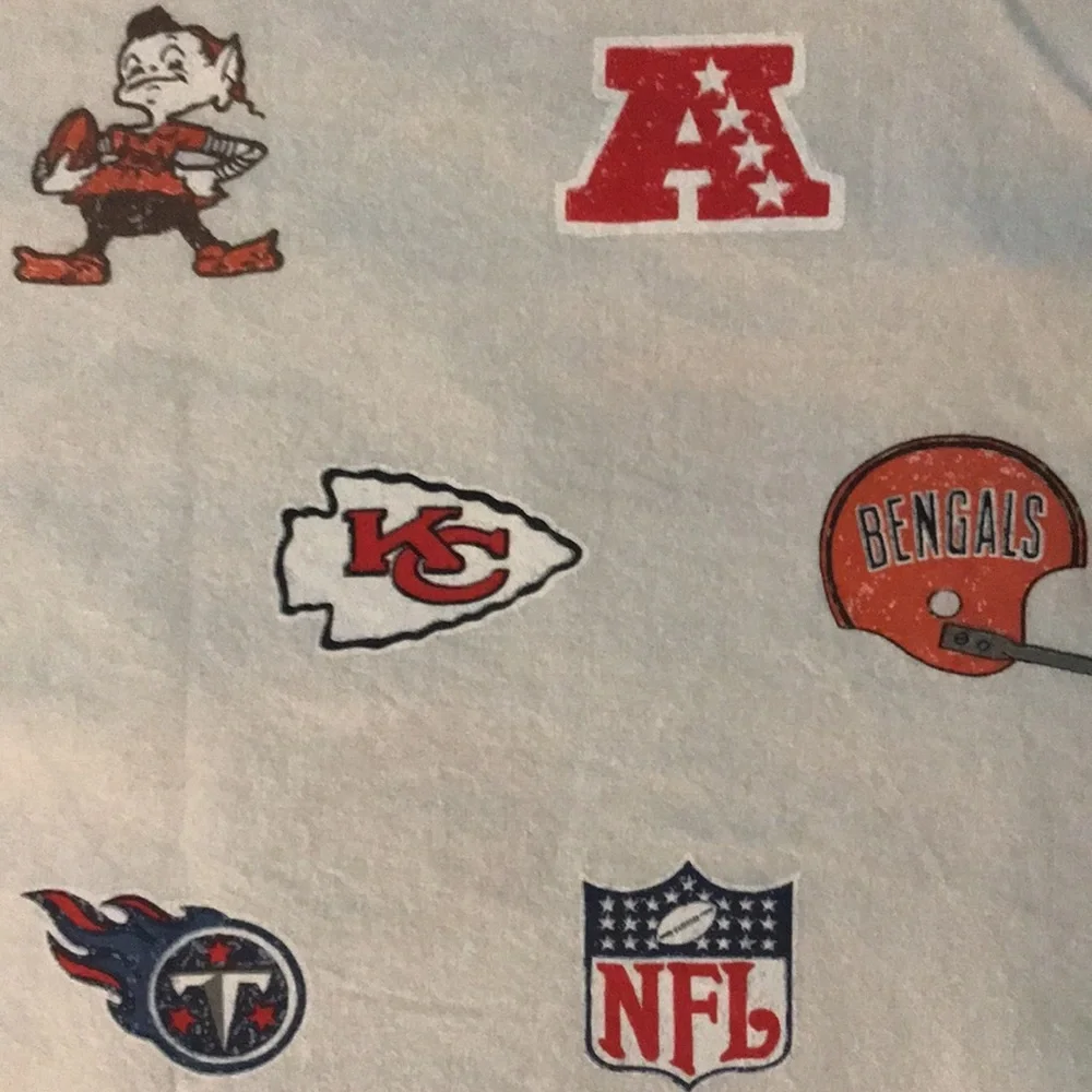 Pottery Barn Teen NFL Football Pillowcases Shams Jets Bengals Raiders Standard